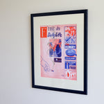 Load image into Gallery viewer, &quot;Fire In Daily Life&quot; by Tatsuya Koiso (Risograph Print)
