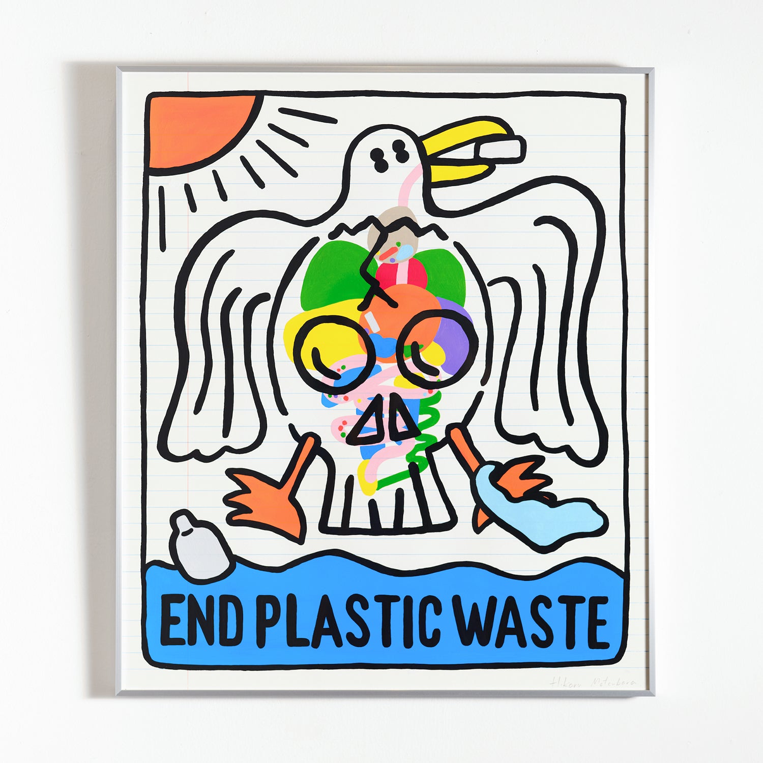 "PLASTIC WASTE" by Hikaru Matsubara (Original Artwork)